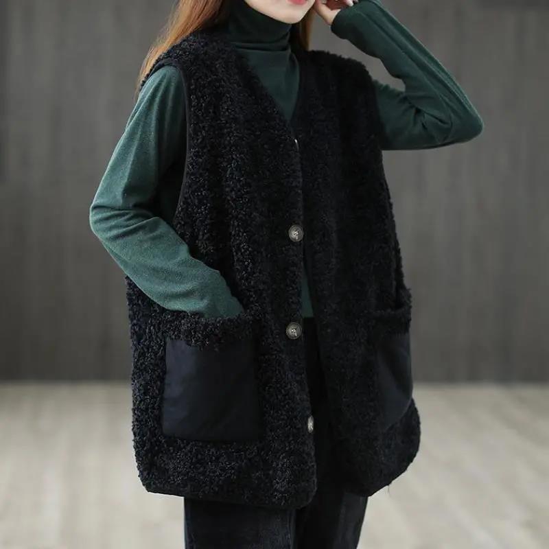 Women's Fashion Loose Cool Versatile Vest Coat