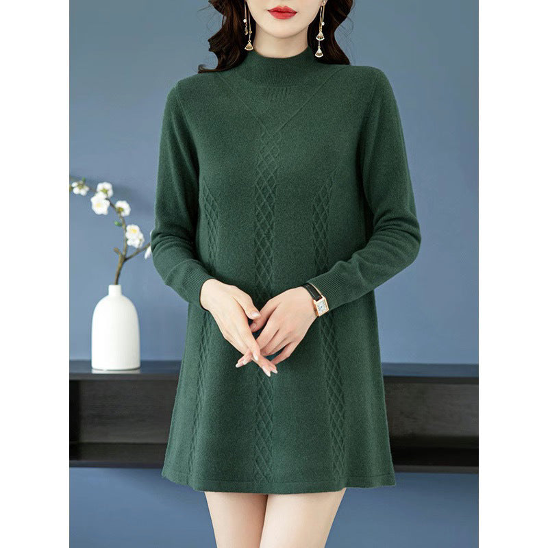 Mid-length Sweater Women's Inner Wear Woolen Skirt