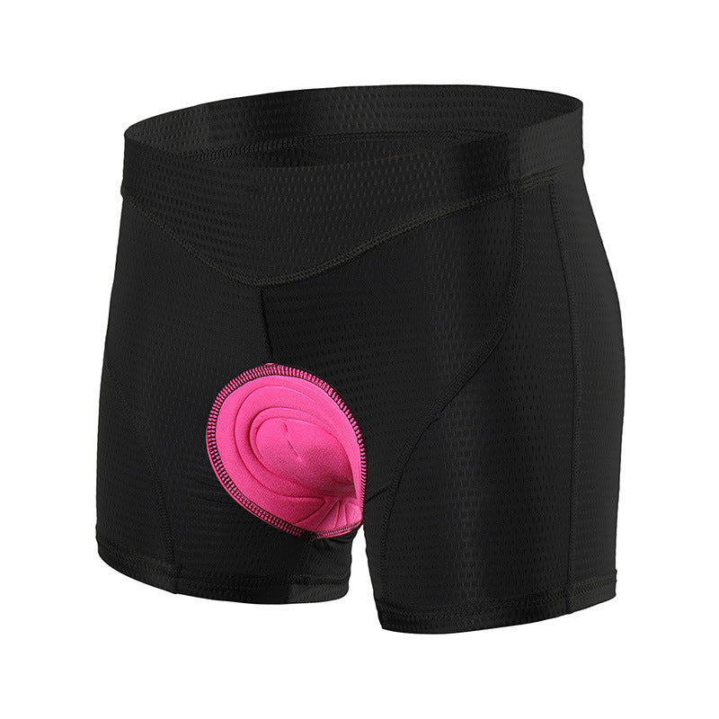 Biker Underwear Women's Cycling Pants Sweat Absorption And Moisture Removal Silicone Cushion